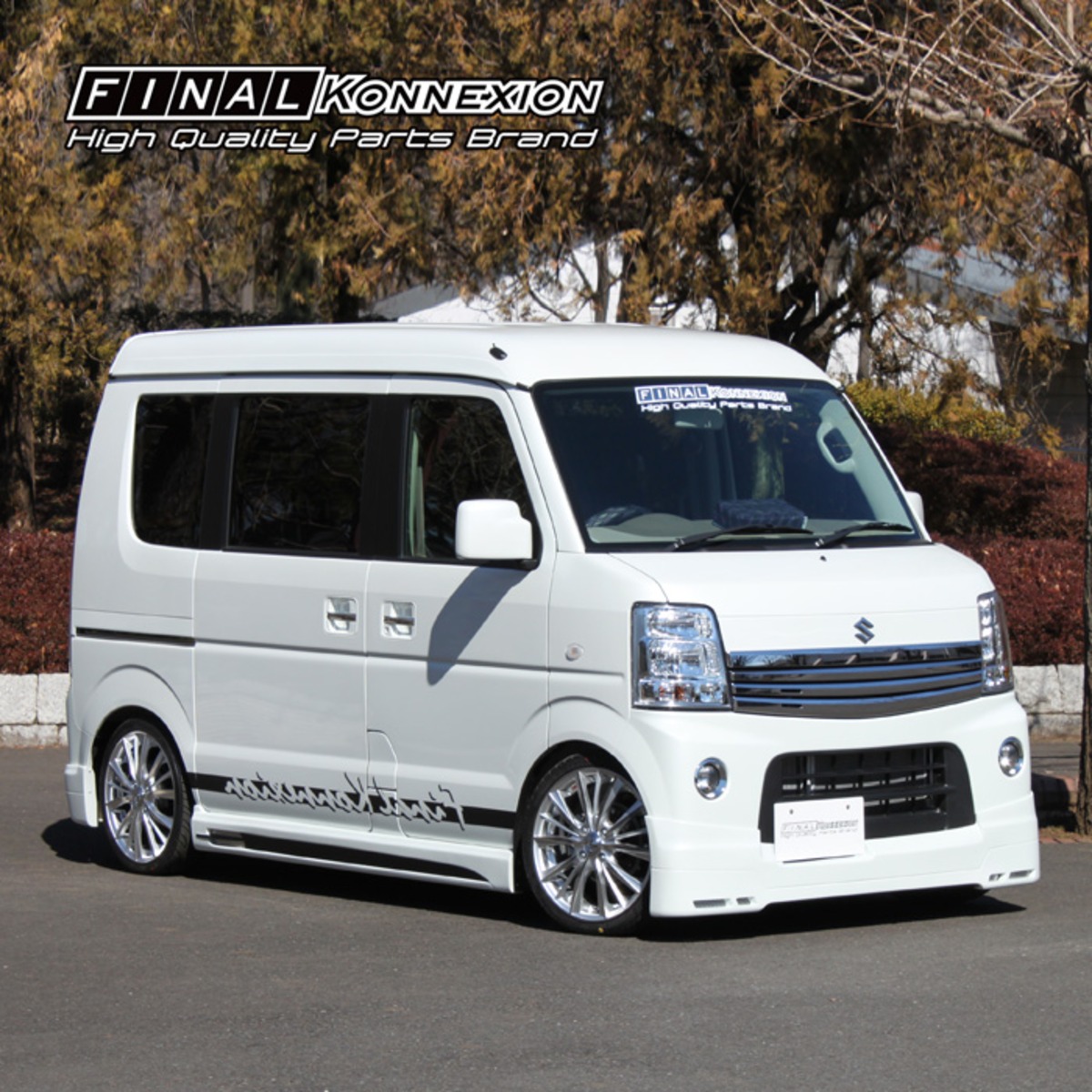 K-01】 FRP製 サイドステップ SUZUKI DA64W エブリィワゴン 5型専用 