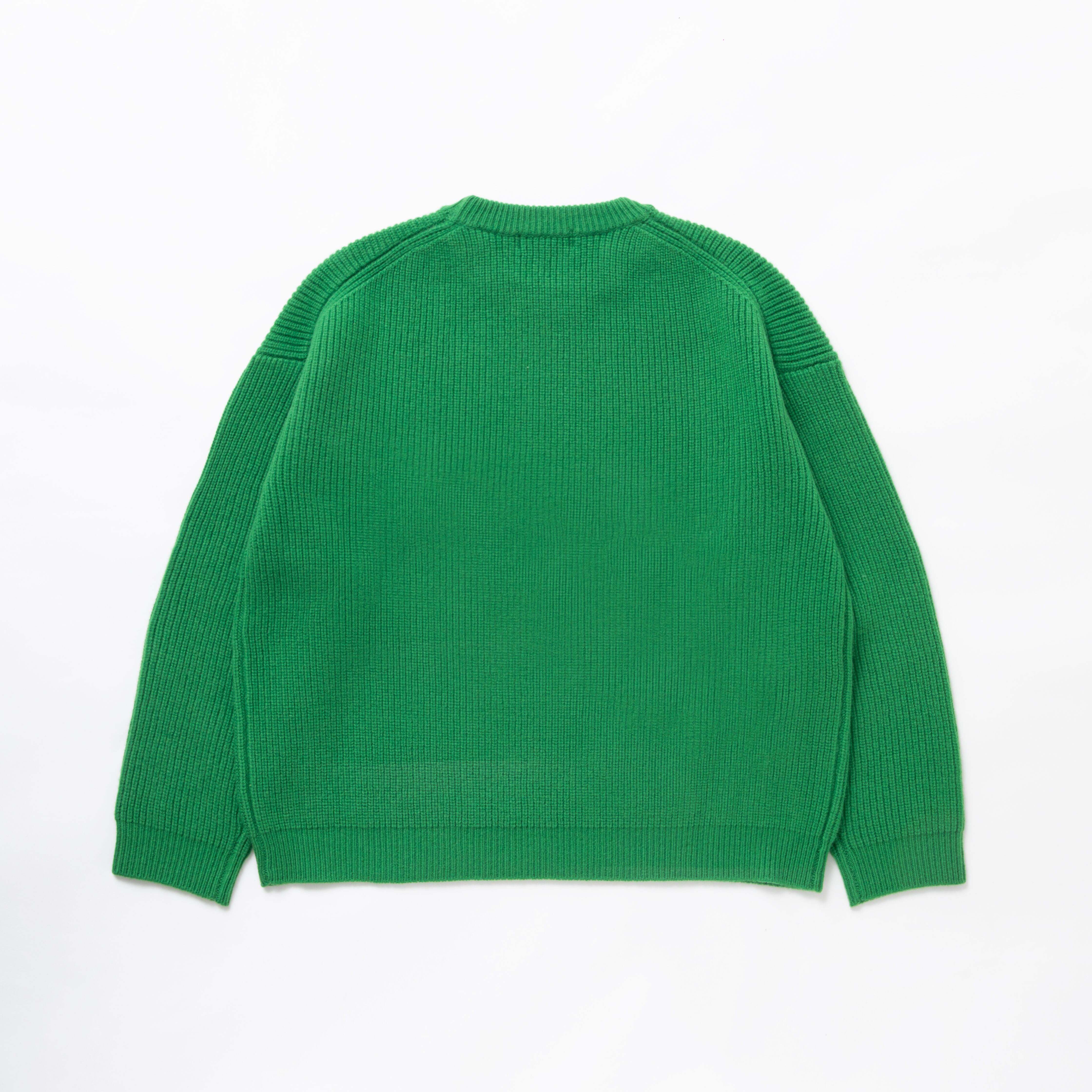 Wool pullover knit (GREEN) | TTTMSW