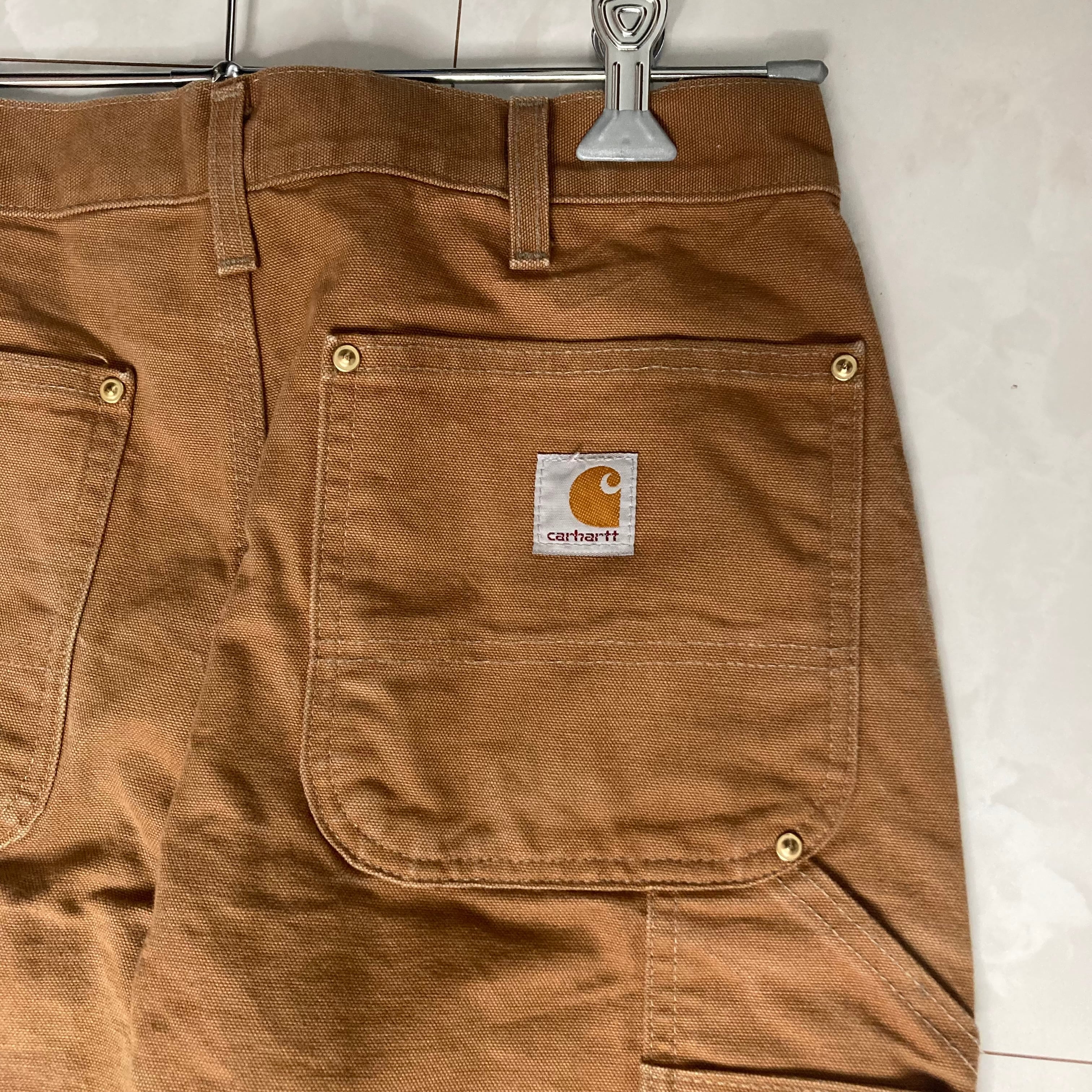 Made in USA】【W32×L30】Carhartt ダブルニーペインターパンツ 