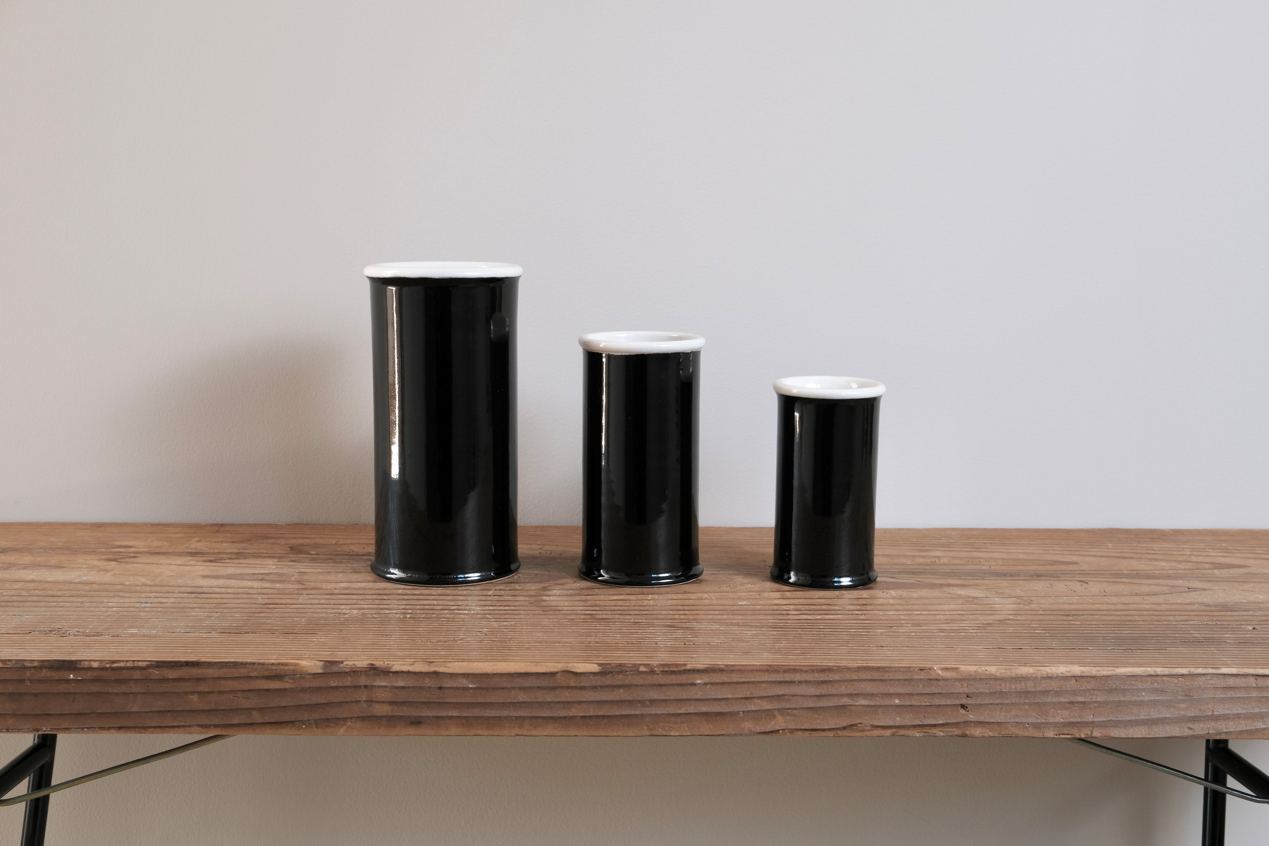 【3個組】カトラリーたて3点セット(cul noir) C611