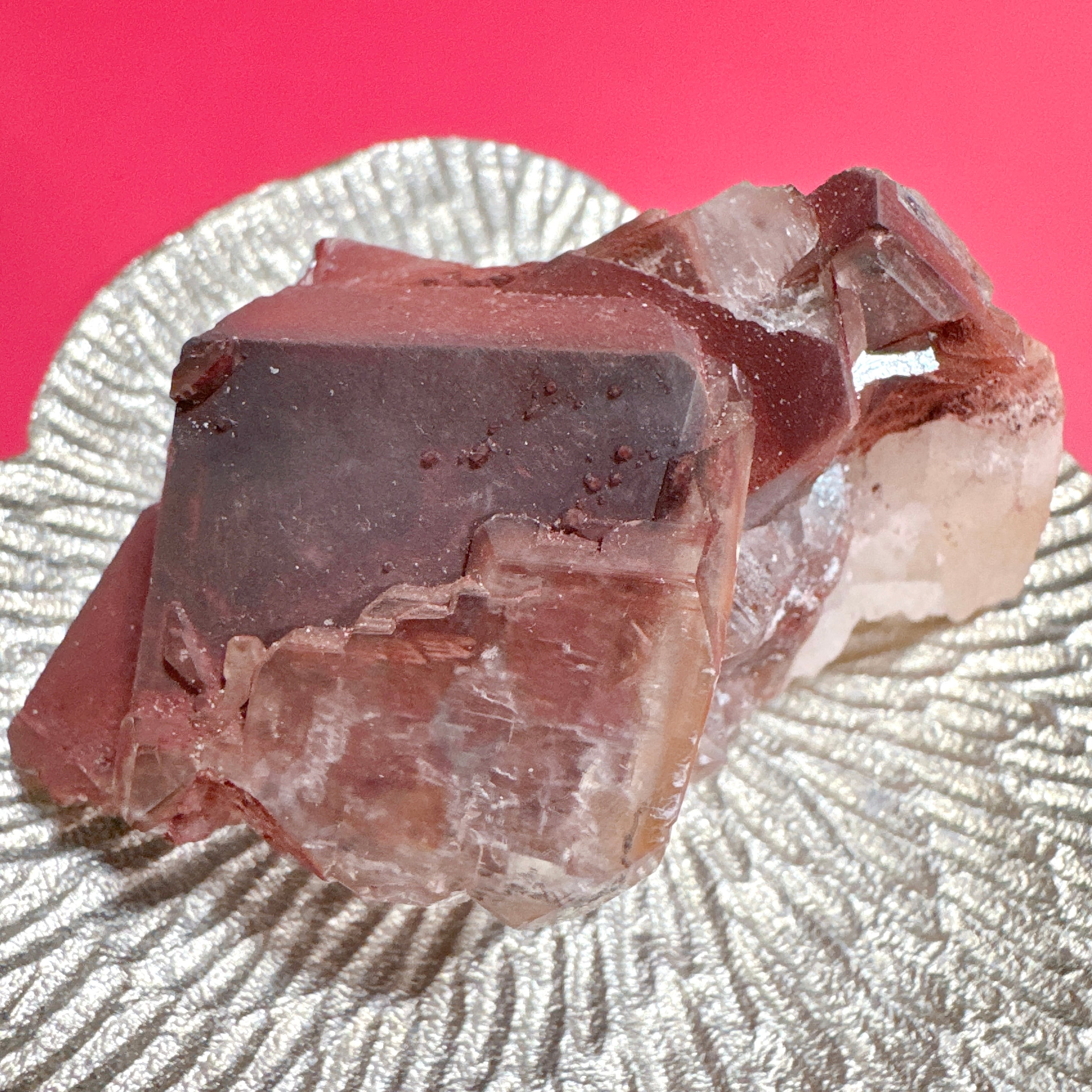 チョコレートカルサイト クラスター 原石 天然石 | Rinolis-interior