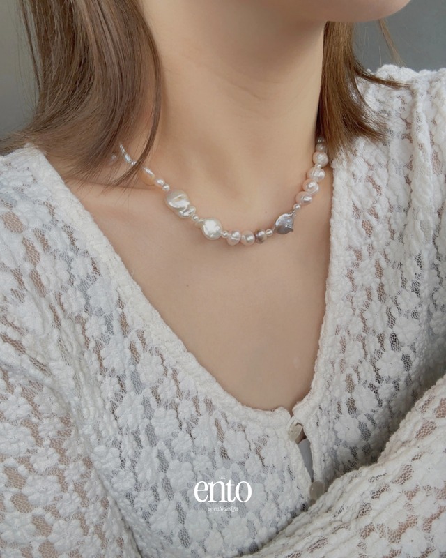(#0160) dusk nuance necklace
