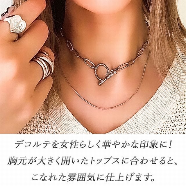 ハワイアンジュエリー ネックレス 金属アレルギー対応 マンテル ホピ 