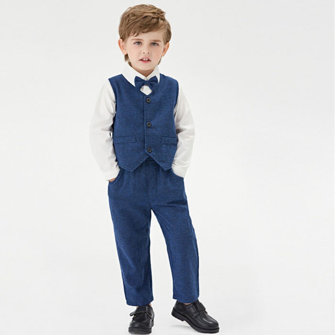 子供服 スーツ 男の子 フォーマル 入学式 4点セット男児 150cmネイビー系 1027953-color-14.jpg?size=n