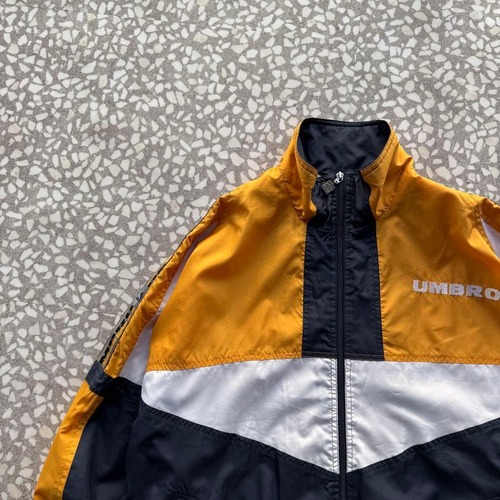 UMBRO / 90's- logo nylon jacket sizeL