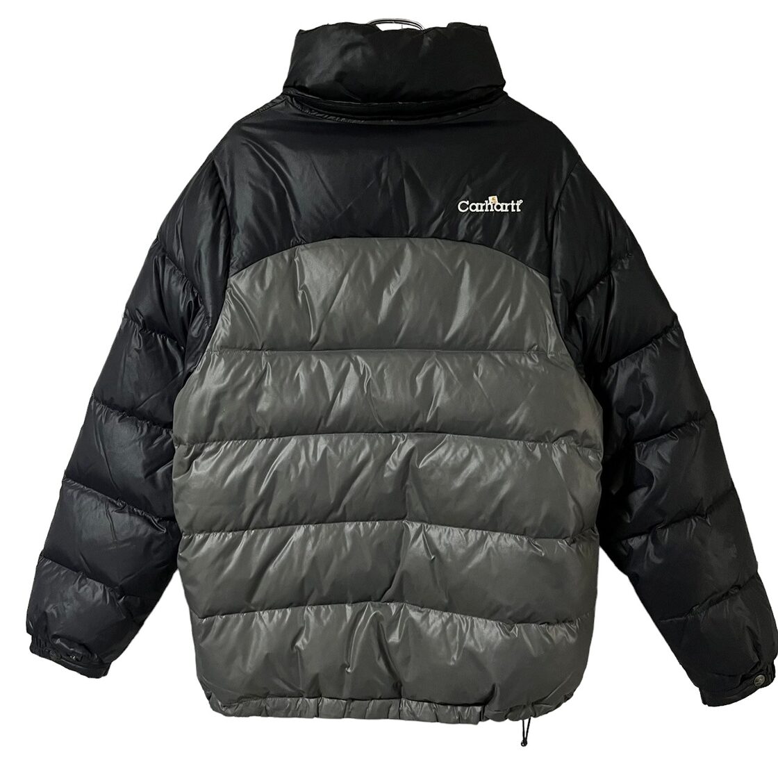 carhartt カーハート ダウンジャケット L 刺繍ロゴ ワンポイントロゴ 