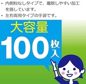 エステー 使いきり手袋 ビニール 極うす手 掃除用 Lサイズ 半透明 100枚 粉なし 使い捨て手袋 左右両用タイプ トイレ掃除 カビ取り 漂白剤の使用時 キッチン掃除 介護 ビニール手袋 使い捨て