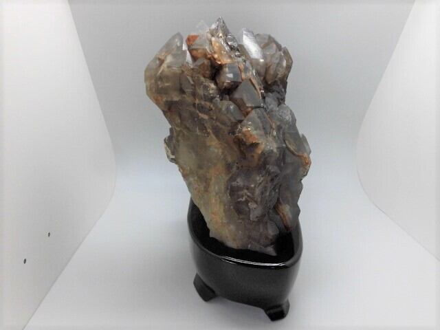 【送料無料】【高品質】約17kg 特大ブラジル産ジャカレー水晶（アリゲータークオーツ）　no.5