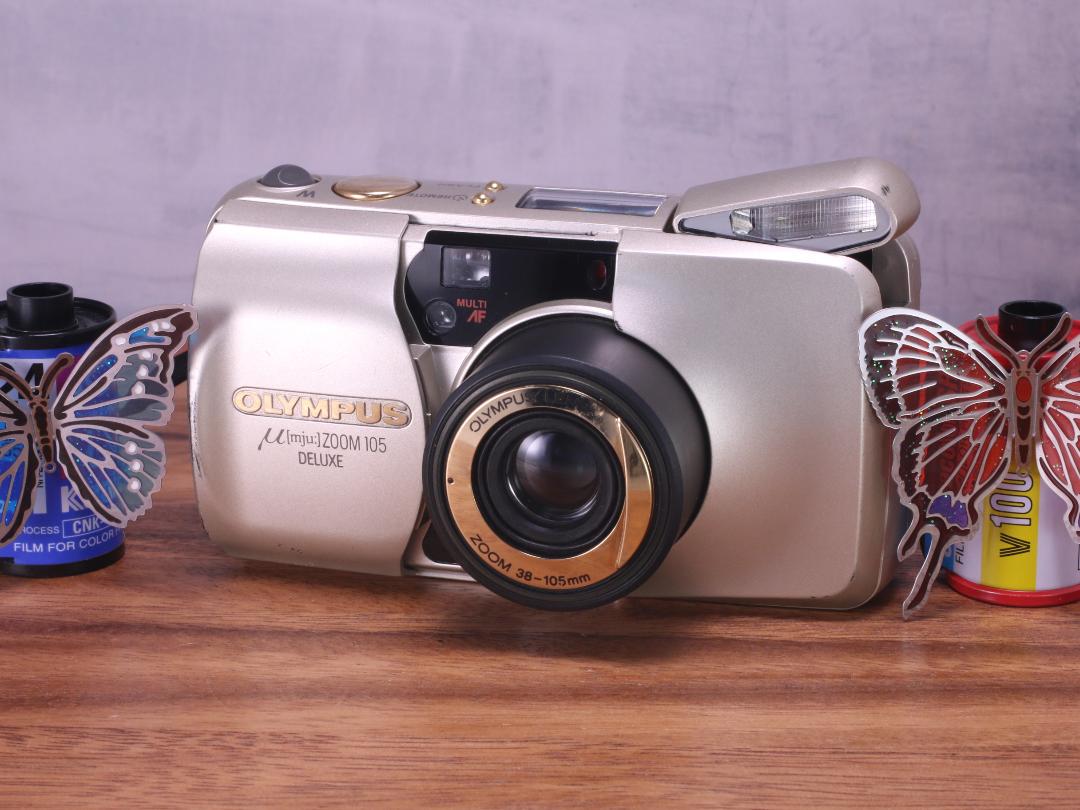 【大人気✨完動品】OLYMPUS μ ［ミュー］zoom105 deluxe