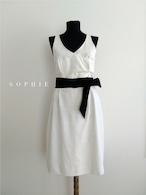 SOPHIE Linen Virgin White Dress リネンヴァージンホワイトドレス ソフィー