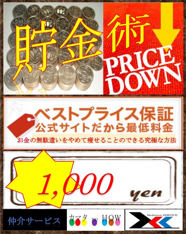 節約術～お金の無駄遣いをやめて、やせることのできる究極な方法