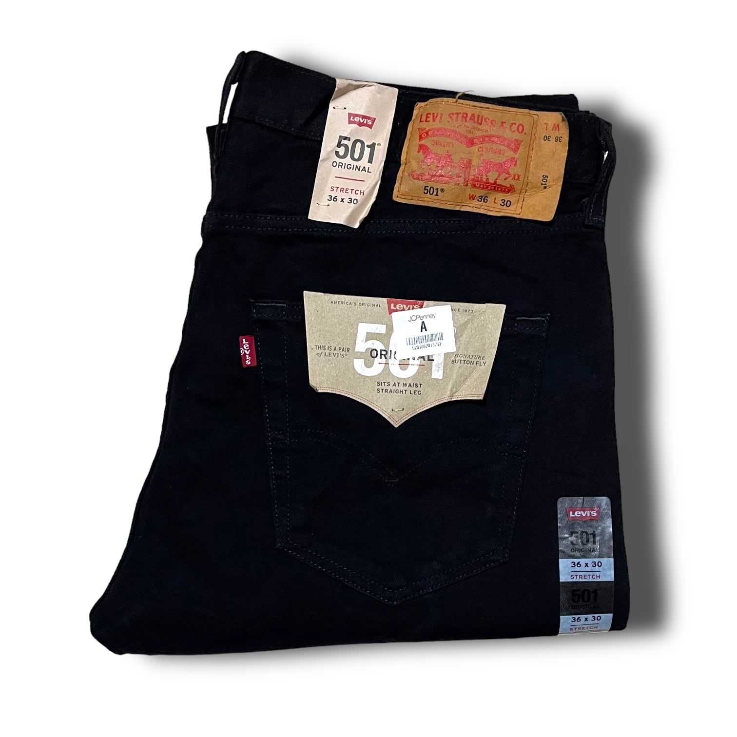 Levi's リーバイス ブラックデニム イギリス製 W32 L30