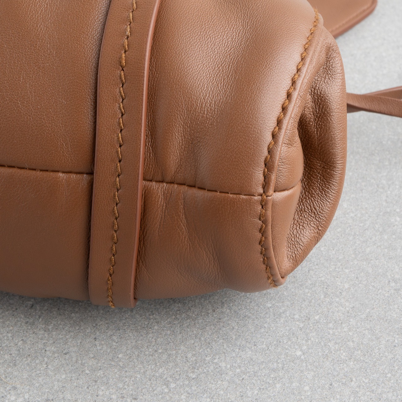 ミュウミュウ ジョワ ミニ ショルダーバッグ ブラウン レザー