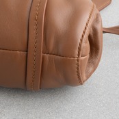 ミュウミュウ ジョワ ミニ ショルダーバッグ ブラウン レザー