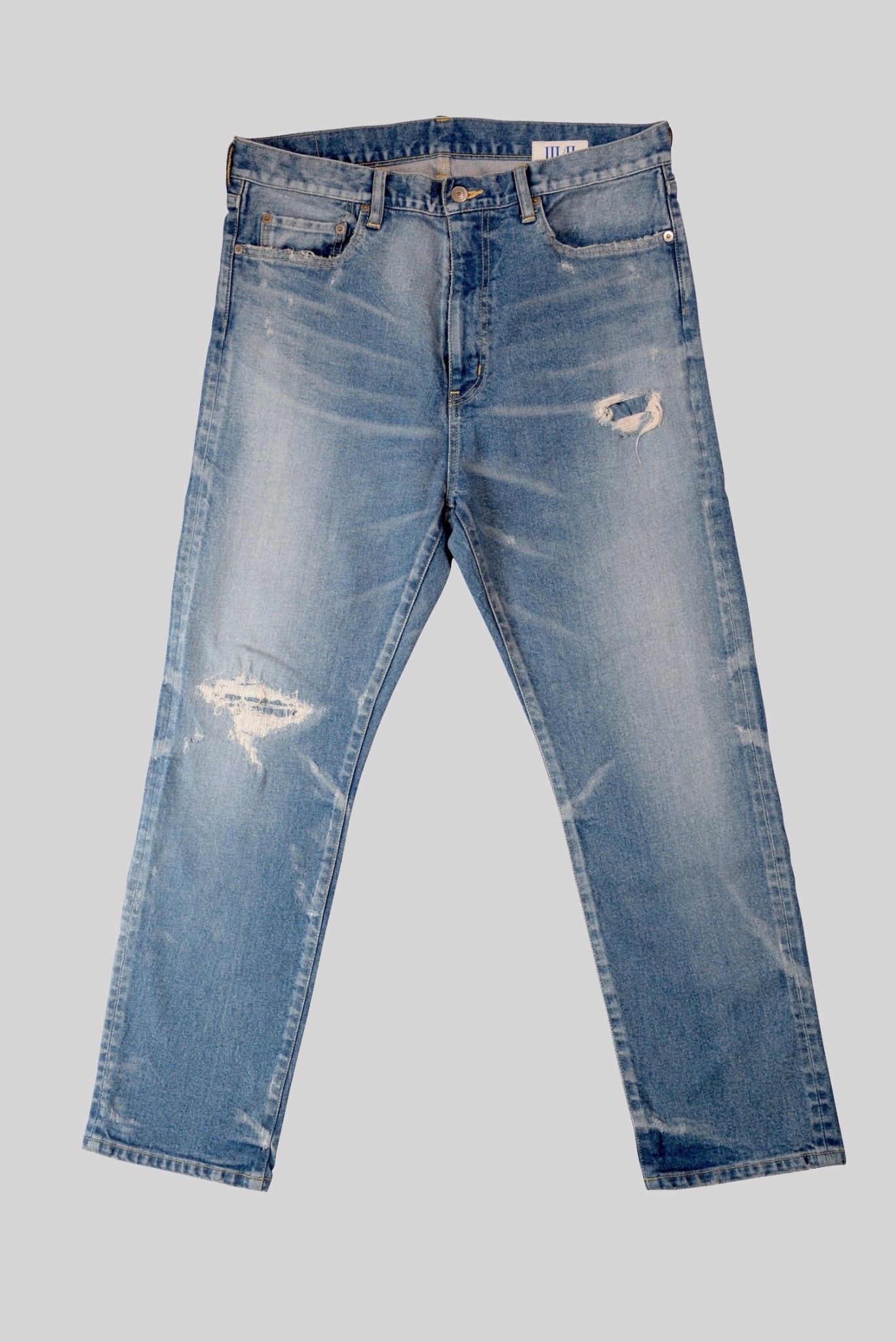 TRIPLE DOUBLE】staight Leg インディゴデニムパンツ TDS-001 TRIPLE DOUBLE】staight Leg インディゴデニムパンツ TDS-001