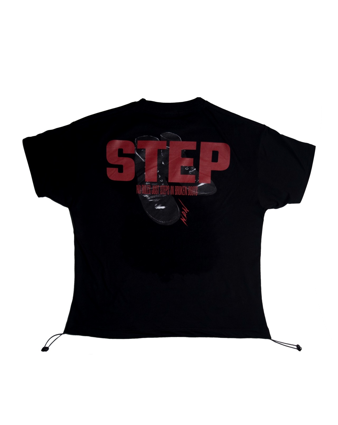 STEP TEE // BLACK