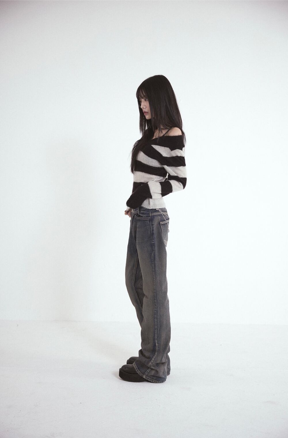 as”on] X DETAILED PANTS 正規品 韓国ブランド 韓国通販 韓国代行 韓国