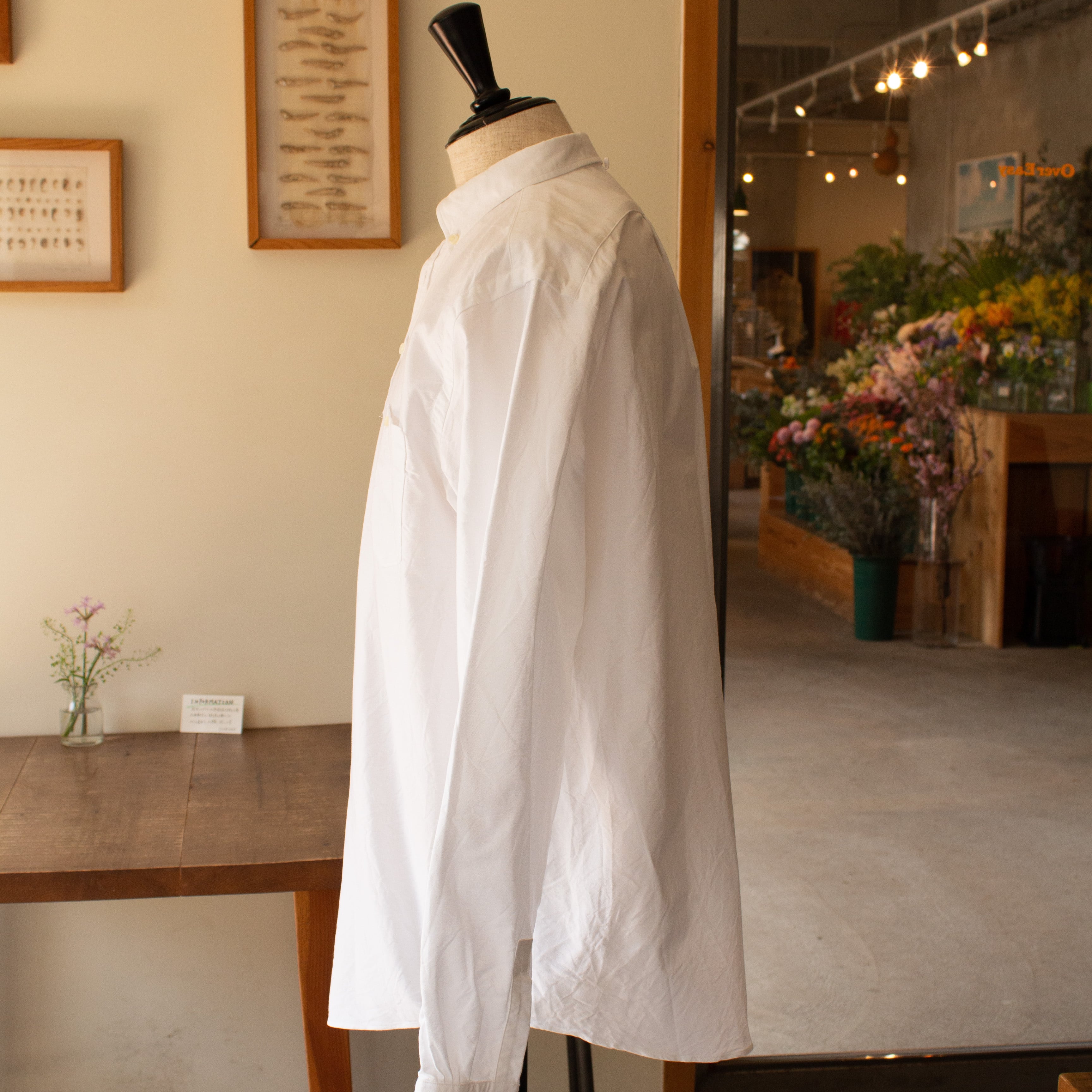 新品】SUNSHINE＋CLOUD MINTENS限定品 SLIP ON OXFORD SHIRTS BIG SIZE