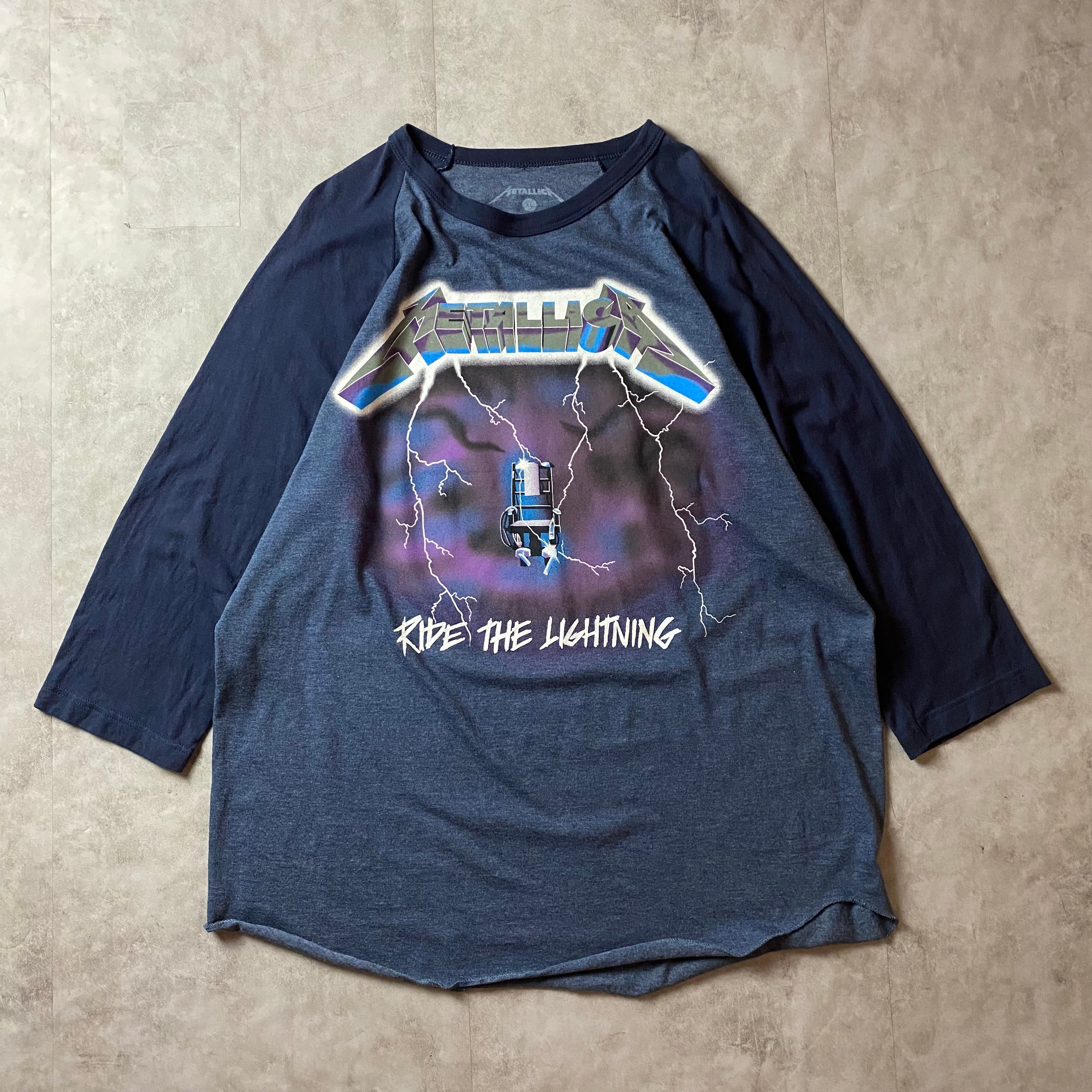 入手困難】バンド METALLICA ラグランTシャツ 7分袖 バンT メタリカ