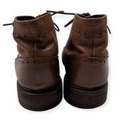 leather ウイングチップ レザー ブーツ サイズ 42 /ブラウン/本革/Goodyear Welted/約26.5cm~27.0cm程度
