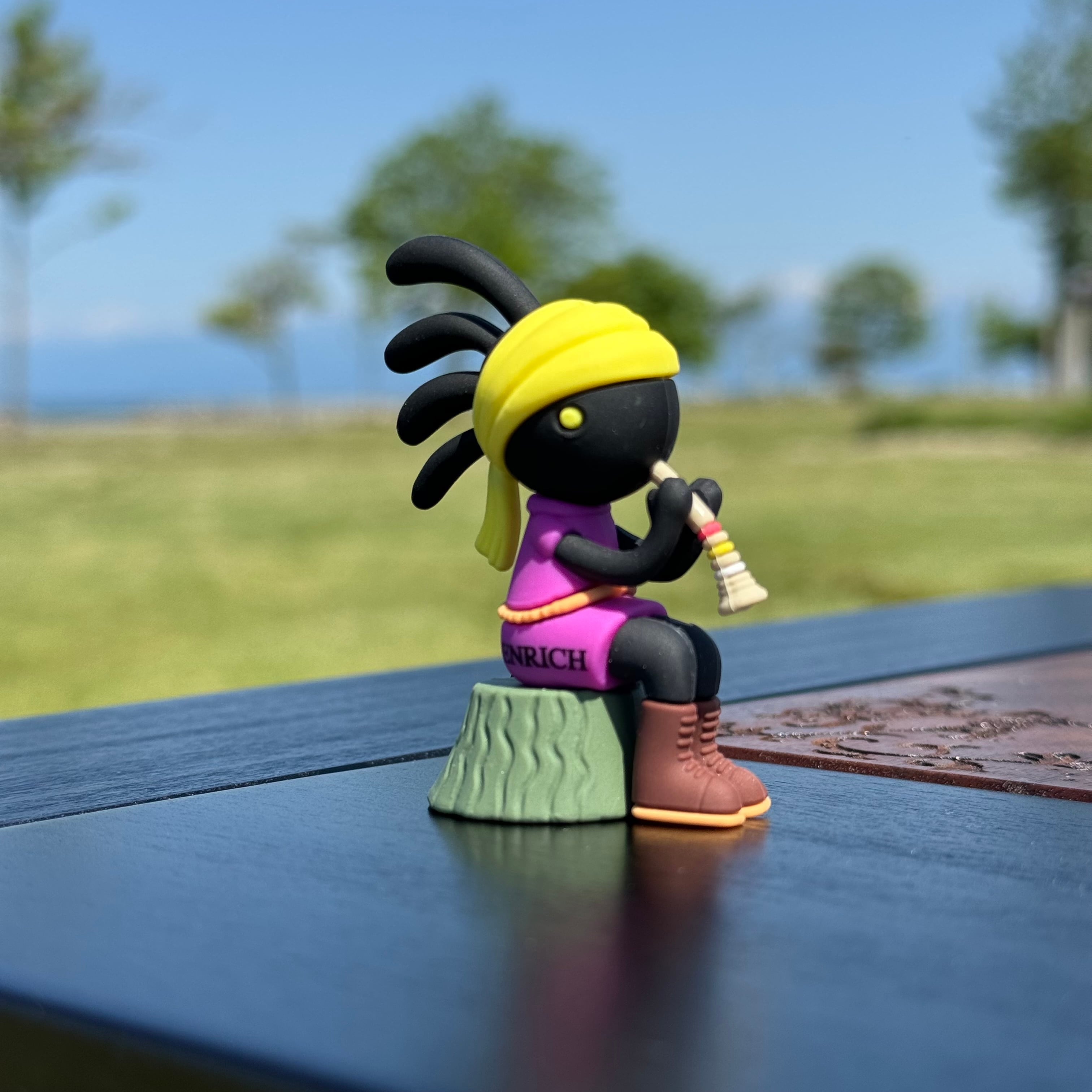 ちょこペリちゃん イエロー | ココペリグッズ、キャンプ用品の【ENRICH】