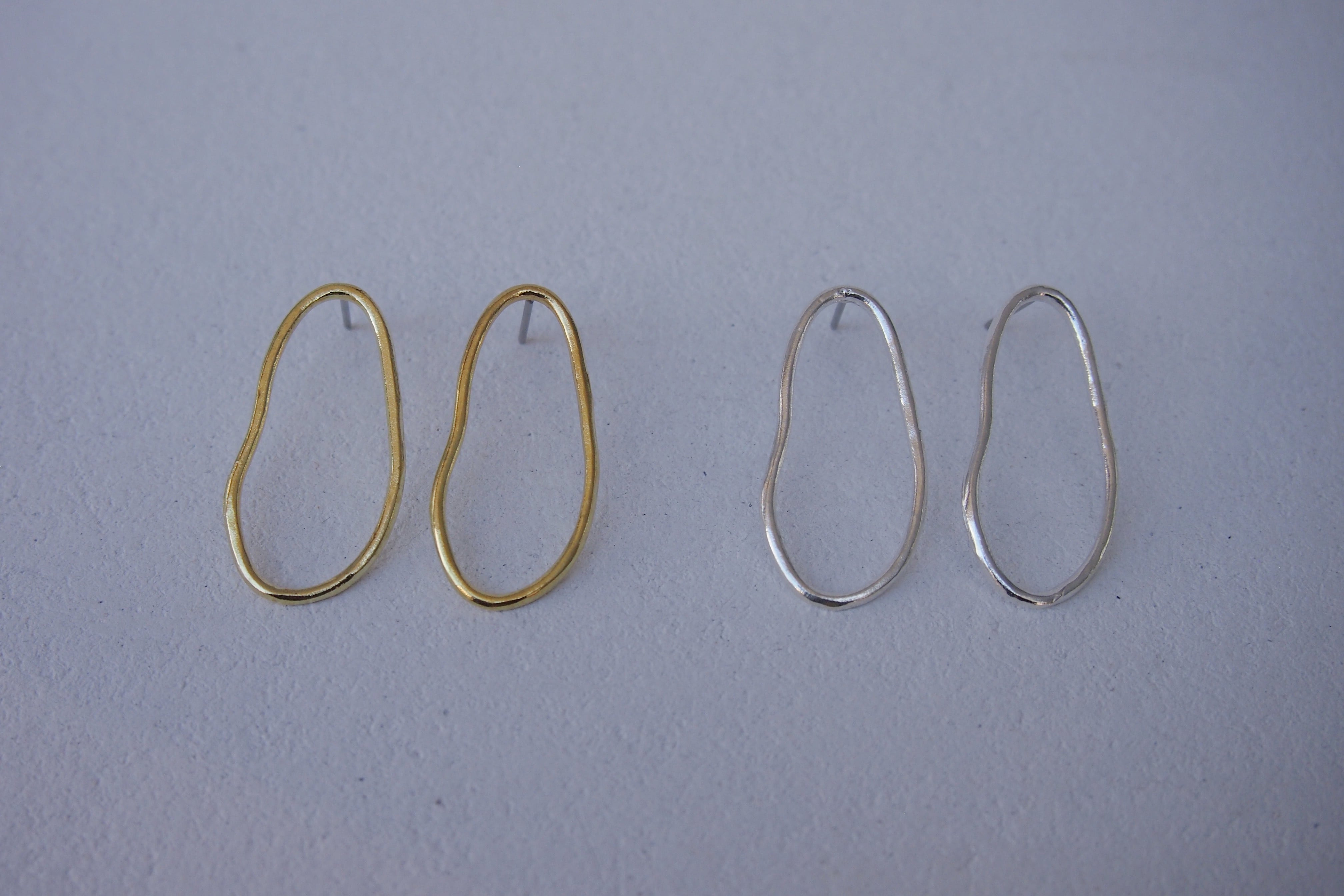 〈Brass/Silver925〉relax pierce