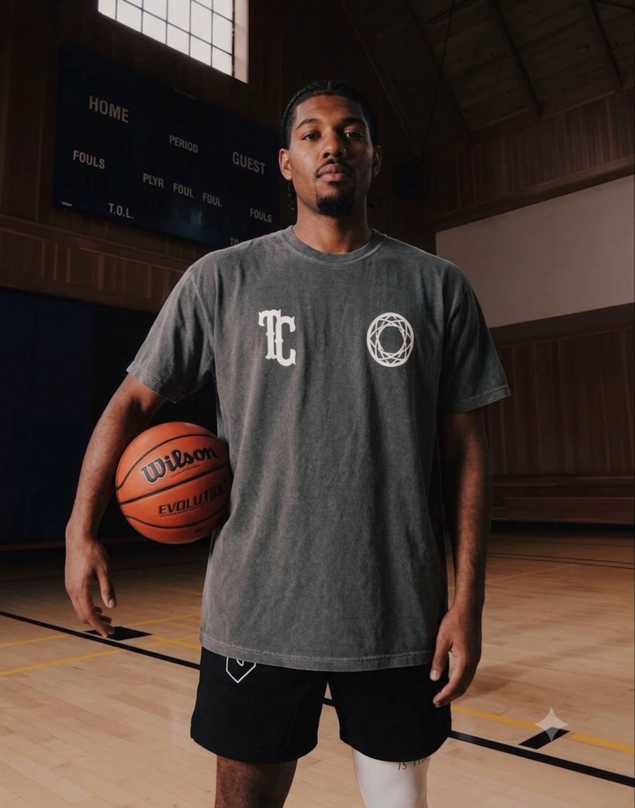 TWO TROPHY COLLECTOR ONEPOINT LOGO TEE