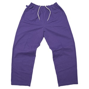 FLUTTER " The Holiday - Comfy fit- Cotton Twill Easy Pants " purple