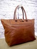 ◆BOTTEGA VENETA ボッテガヴェネタ イントレハンドル A4対応 ビジネス可 大容量 レザー トートハンド バッグ 明茶◆ 便利な大容量モデル♪
