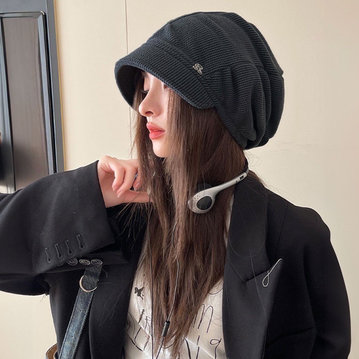 コーデュロイ キャスケット ハット レディース 秋冬 韓国 帽子 小顔 おしゃれ きれいめ 大人 カジュアル つば付き 被りやすい 通勤 通学 大人可愛い 大人女子