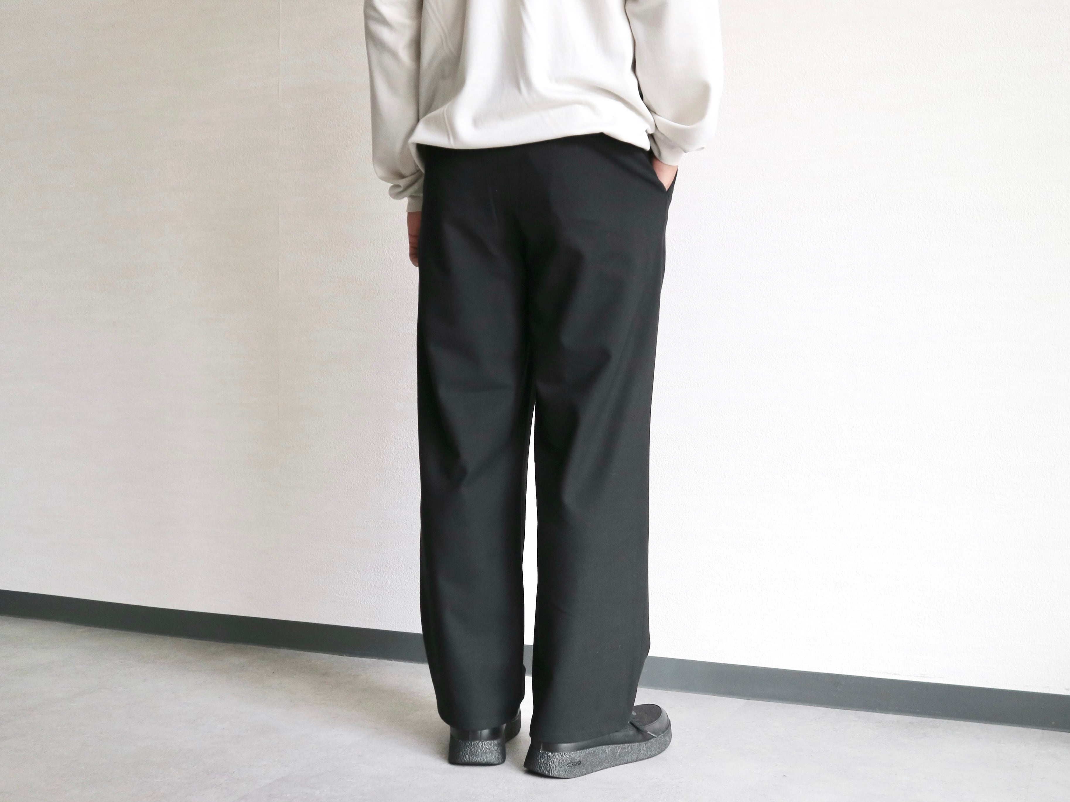 LAMOND ラモンド】CASHMERE TOUCH WIDE PANTS カシミアタッチワイド