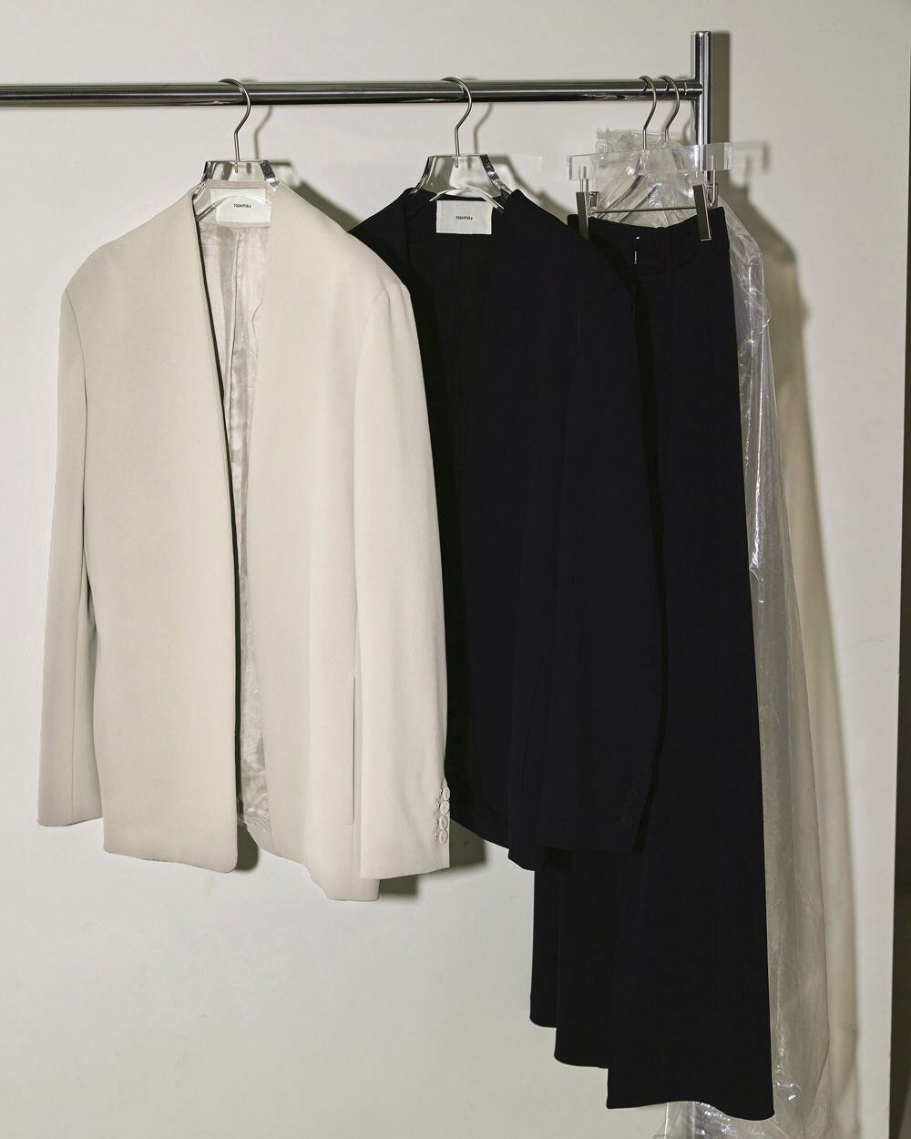 Collarless Twill JK | loveliest
