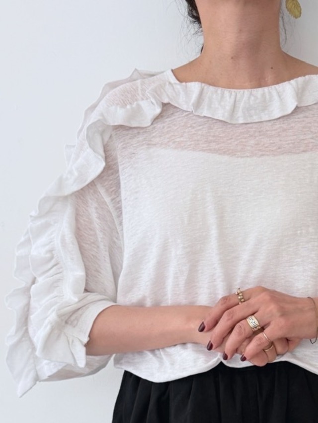 shida / frill big T