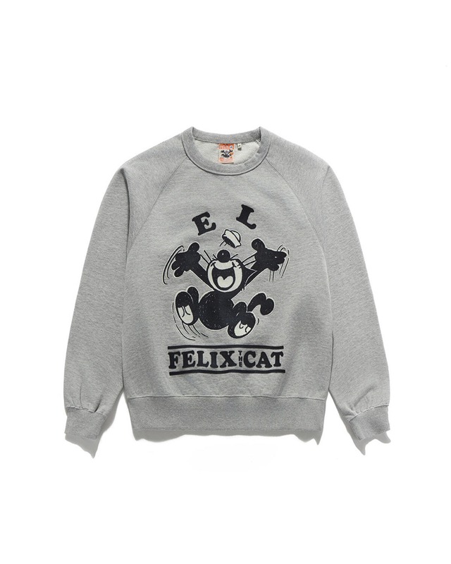[EASTLOGUE] FELIX CLASSIC RAGLAN SWEAT SHIRT / MELANGE GREY 正規品 韓国ブランド 韓国ファッション 韓国代行 イーストローグ 日本 店舗
