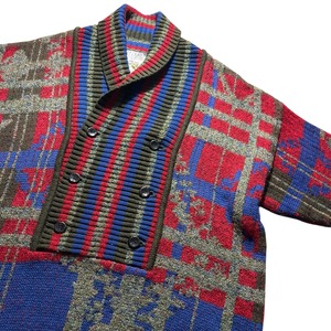 Made in W.GERMANY shawl collar sweater