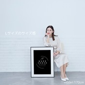 Day dreaming｜北欧モノクロ×繊細カラーの女性シルエットアートポスター｜ミニマル空間を格上げする上品で静かな一枚｜A4ポスター