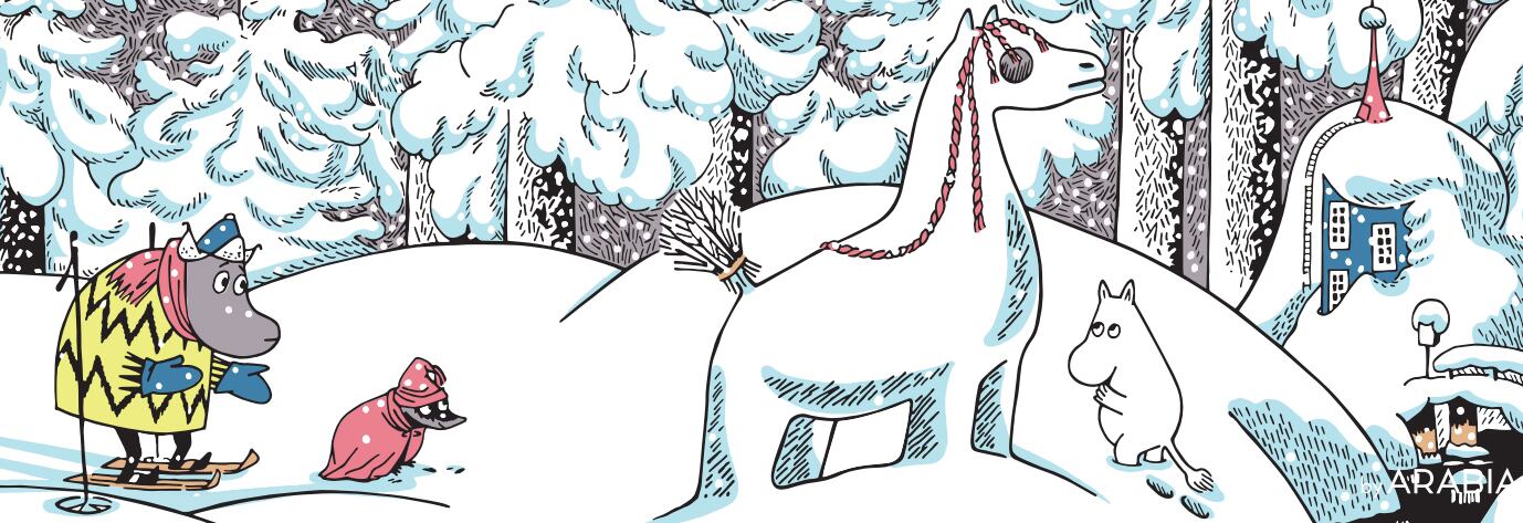 ARABIA / アラビア ムーミンマグカップ 2016 Winter Moomin X'mas