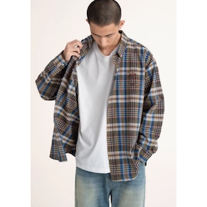 Check design shirt C2893