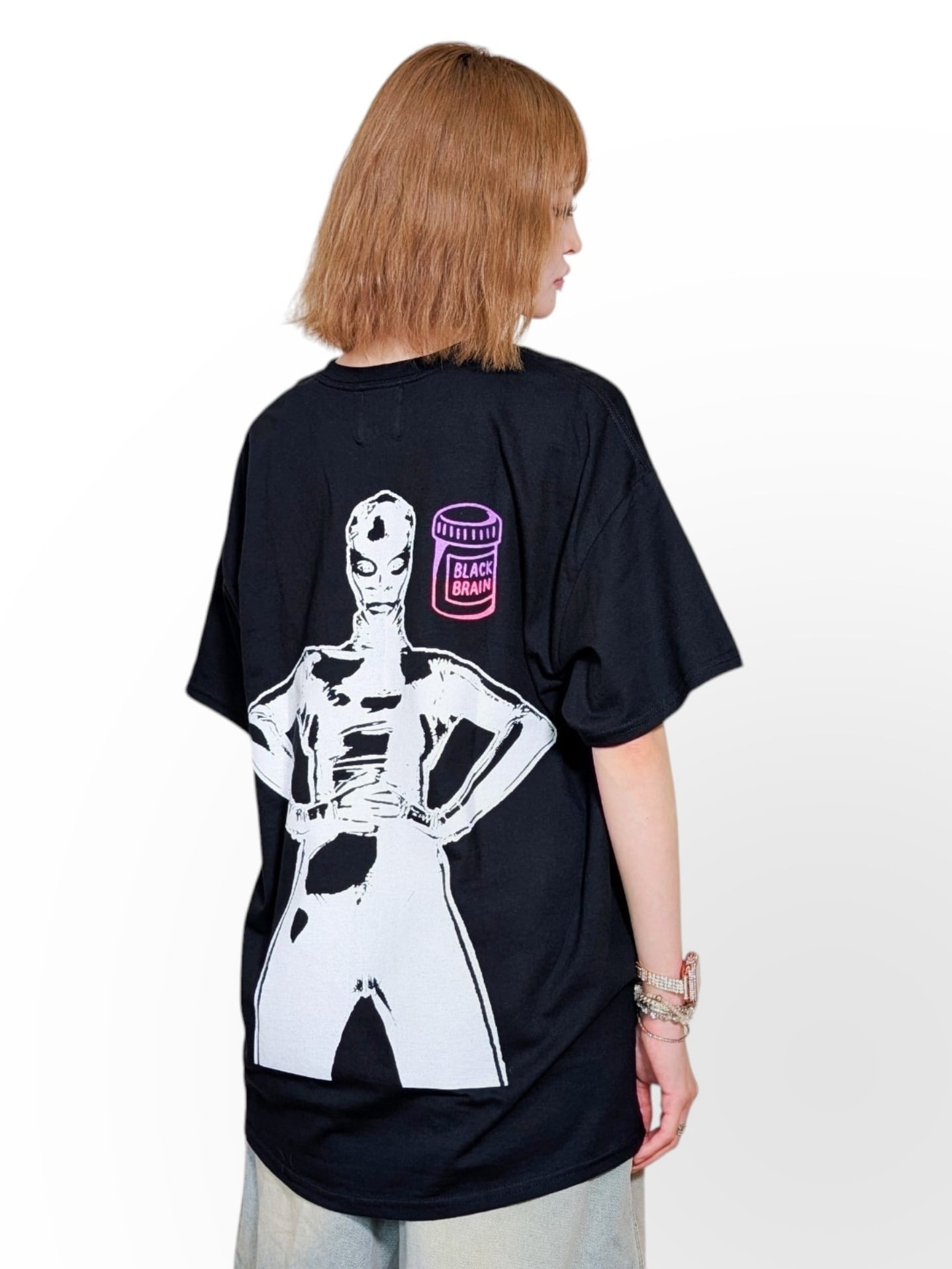 Latex SS Tee | BLACK BRAIN