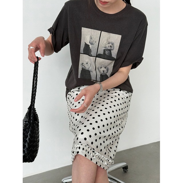 【tシャツ】 tシャツ レディース おしゃれ 30代 40代 50代 20代 半袖 カットソー tシャツ 春 夏 秋 半袖 レディース トップス 大人 可愛い きれいめ ライトグレー ダークグレー M L