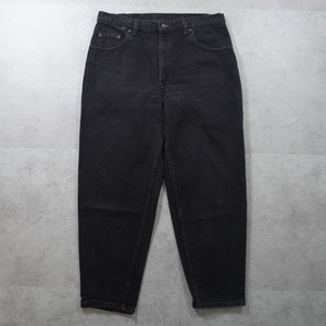 90s Levi's 560 black denim "made in USA" W36L29相当 古着
