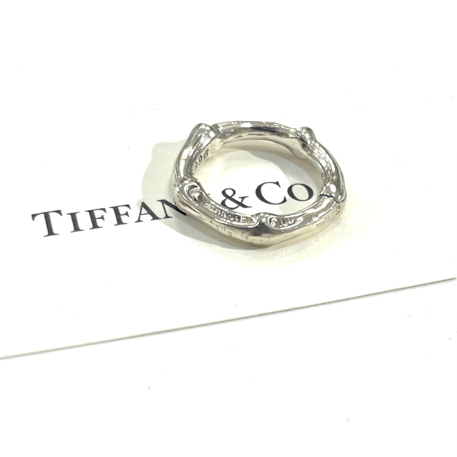 希少サイズ 特集掲載【TIFFANY&CO】【12-13号】2726 名作バンブー