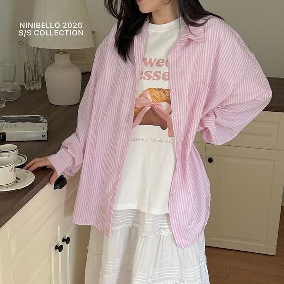 【予約】ninibello / Your Pocket Shirt adalt