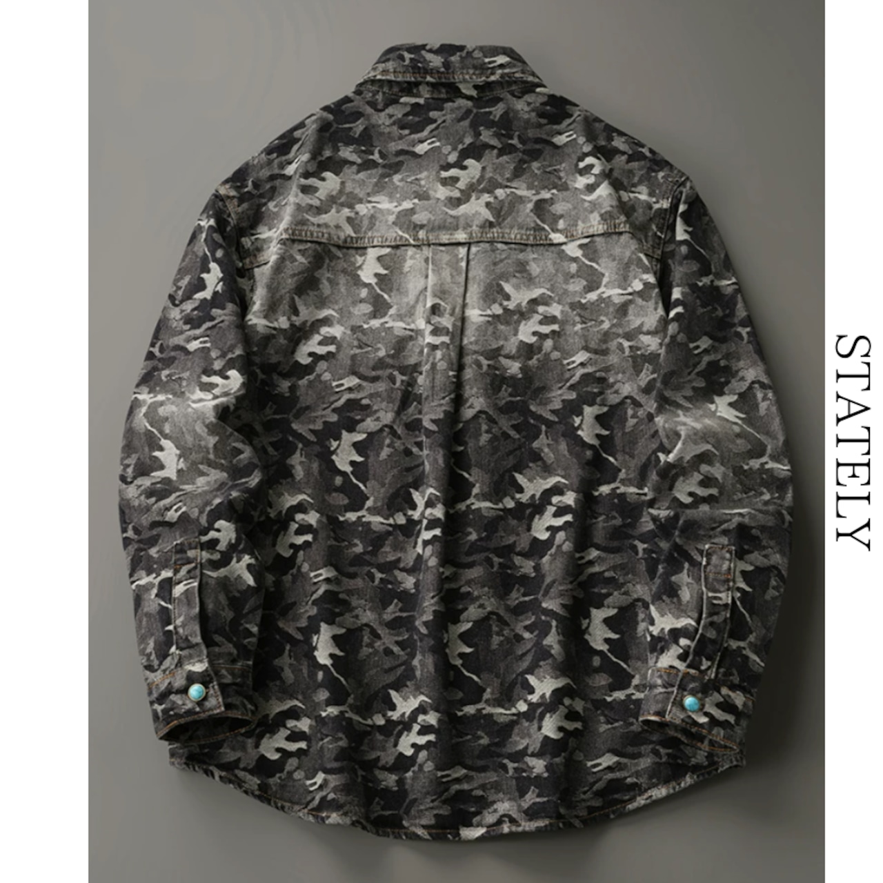 Camo Denim ジャケット_O34・画像4