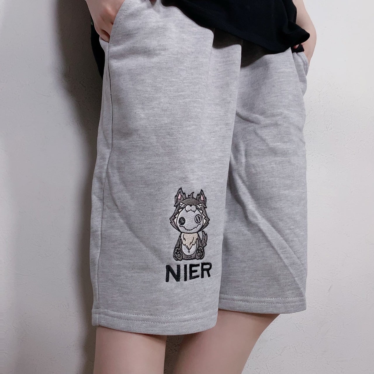 狼NieRちゃんハーフパンツ | NIER CLOTHING powered by BASE