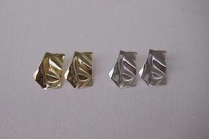 〈Brass/Silver925〉puddle Ⅻ pierce