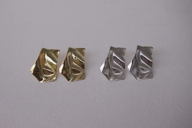 〈Brass/Silver925〉puddle Ⅻ pierce