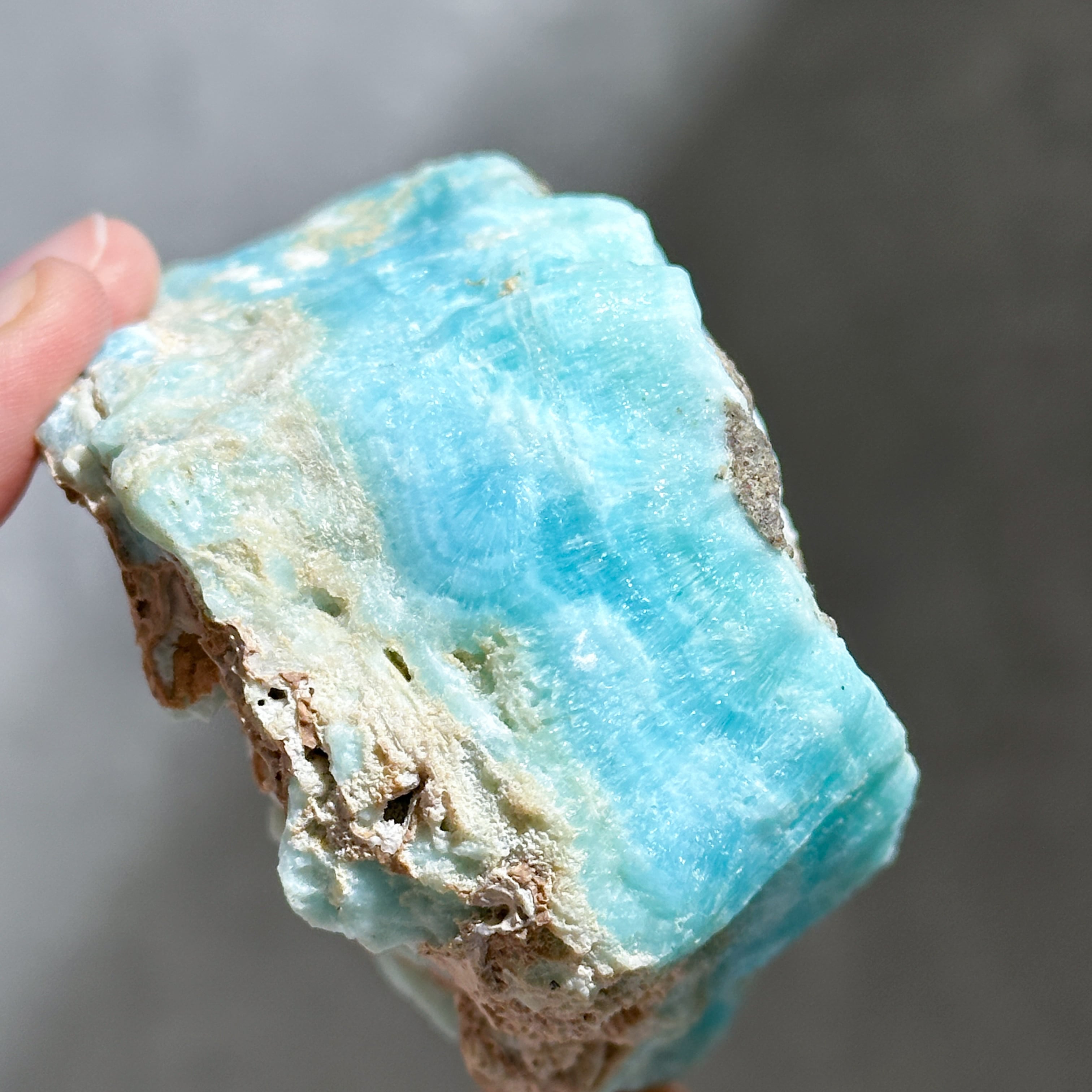 ブルーアラゴナイト 原石92◇ Blue Aragonite ◇天然石・鉱物