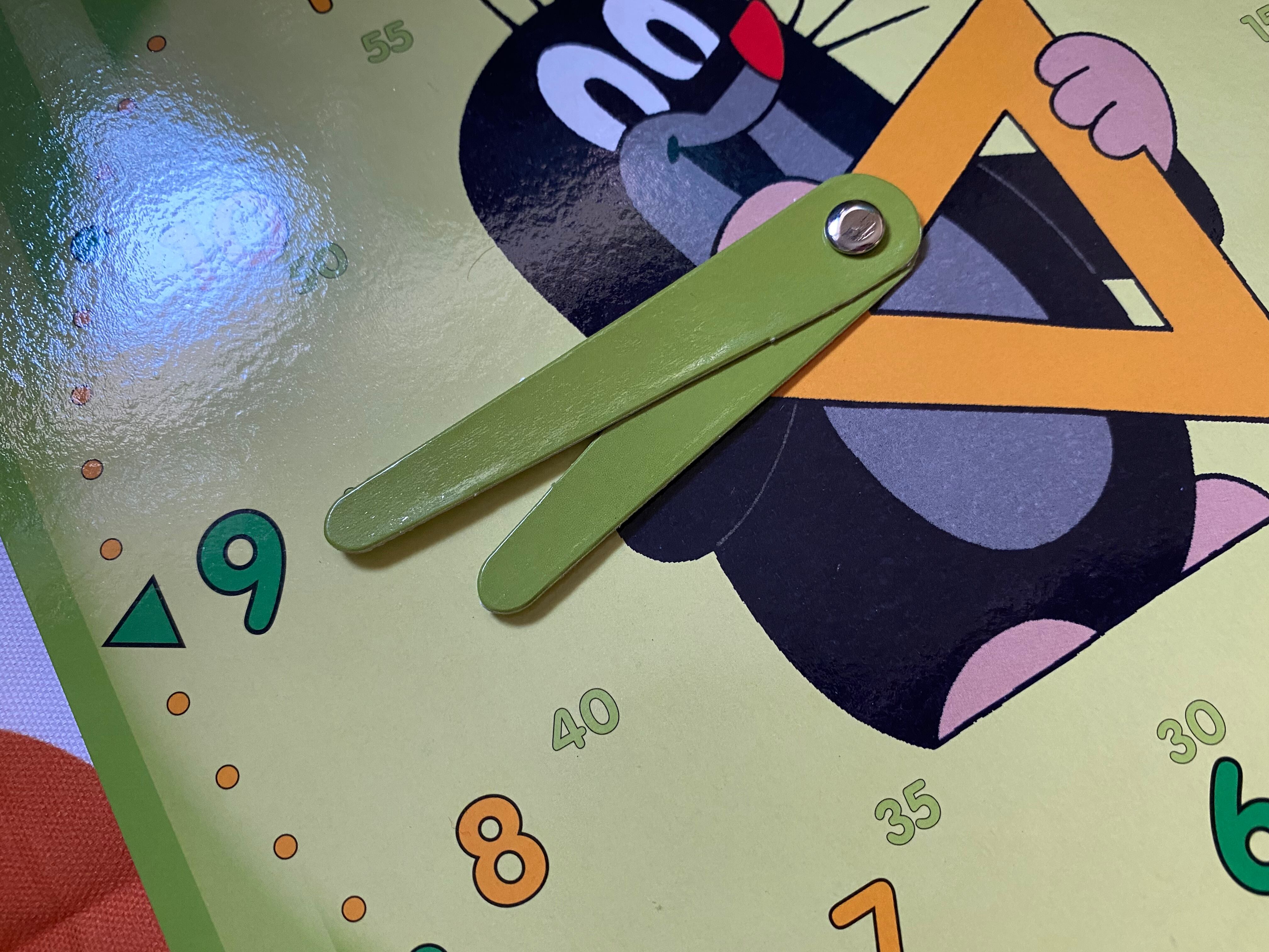 チェコ製 クルテク 時計 おもちゃ 知育玩具 チェコアニメ | コチカーニバル