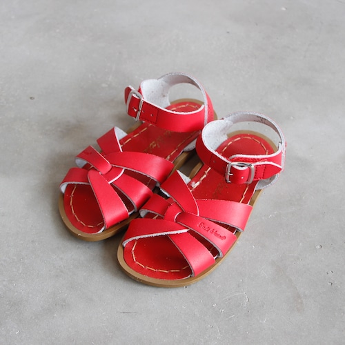 《SALTWATER SANDALS》Original / red / 13.3-15.7cm